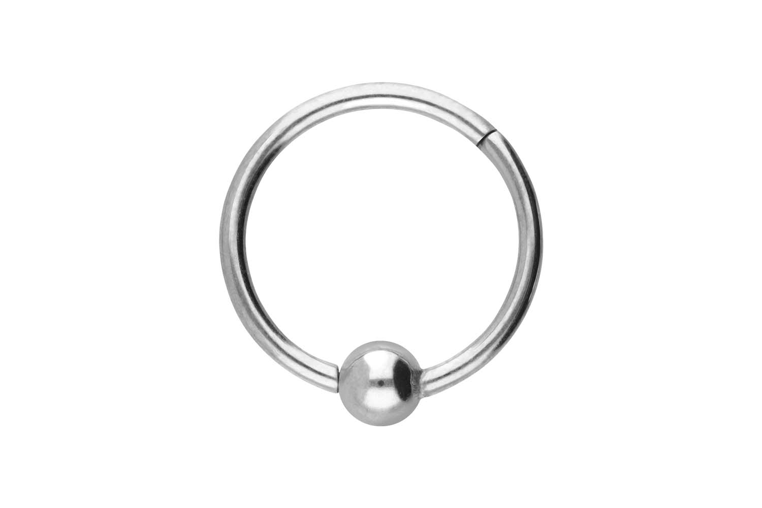 Chirurgenstahl Segmentring Clicker Piercing KUGEL ++SALE++